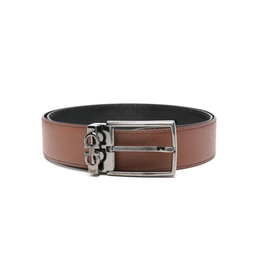 Ferragamo Reversible And Adjustable Gancini Belt