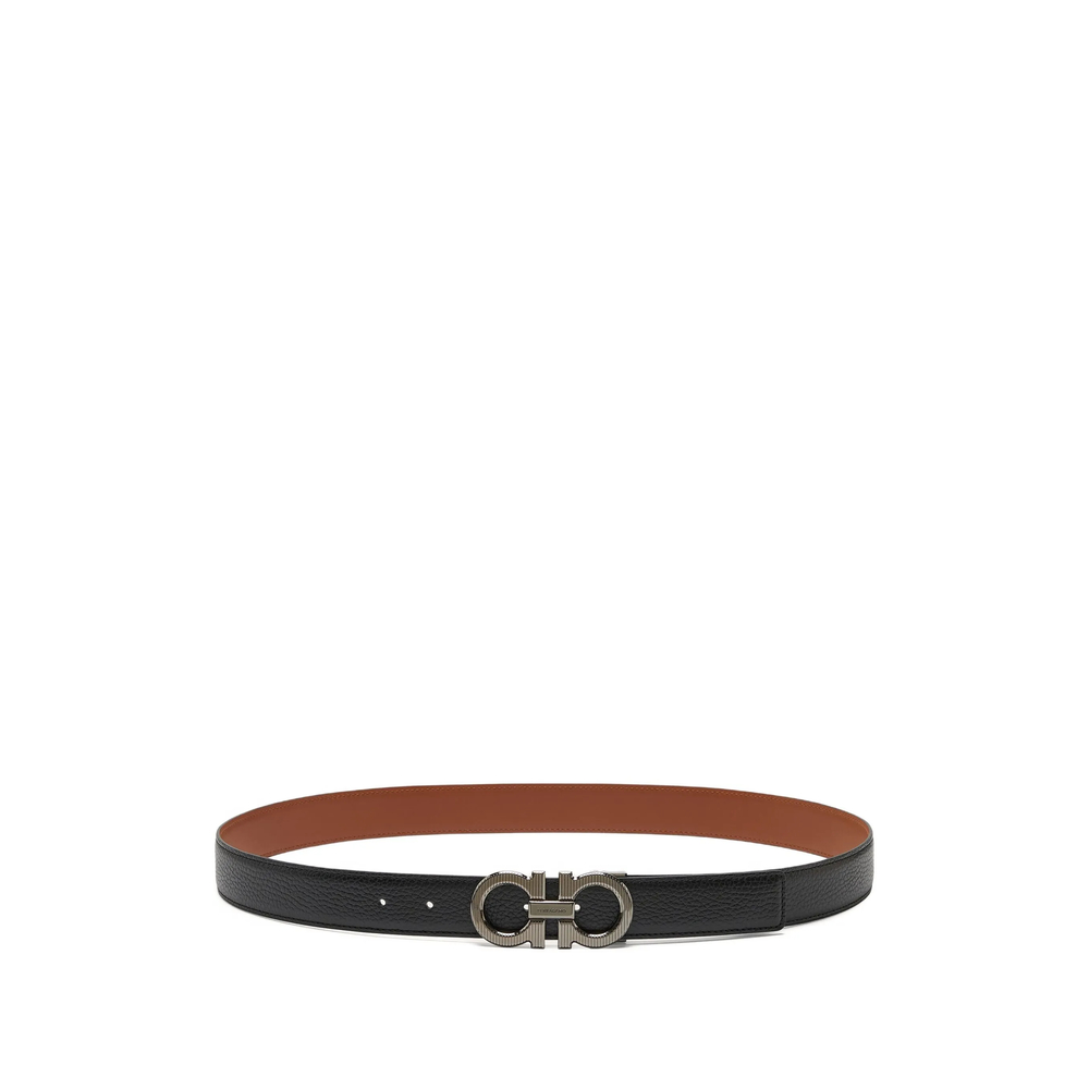 Ferragamo Reversible And Adjustable Gancini Belt