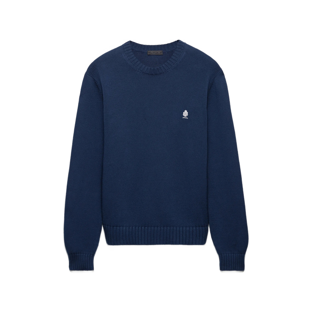 Prada Cotton Crew-neck Sweater