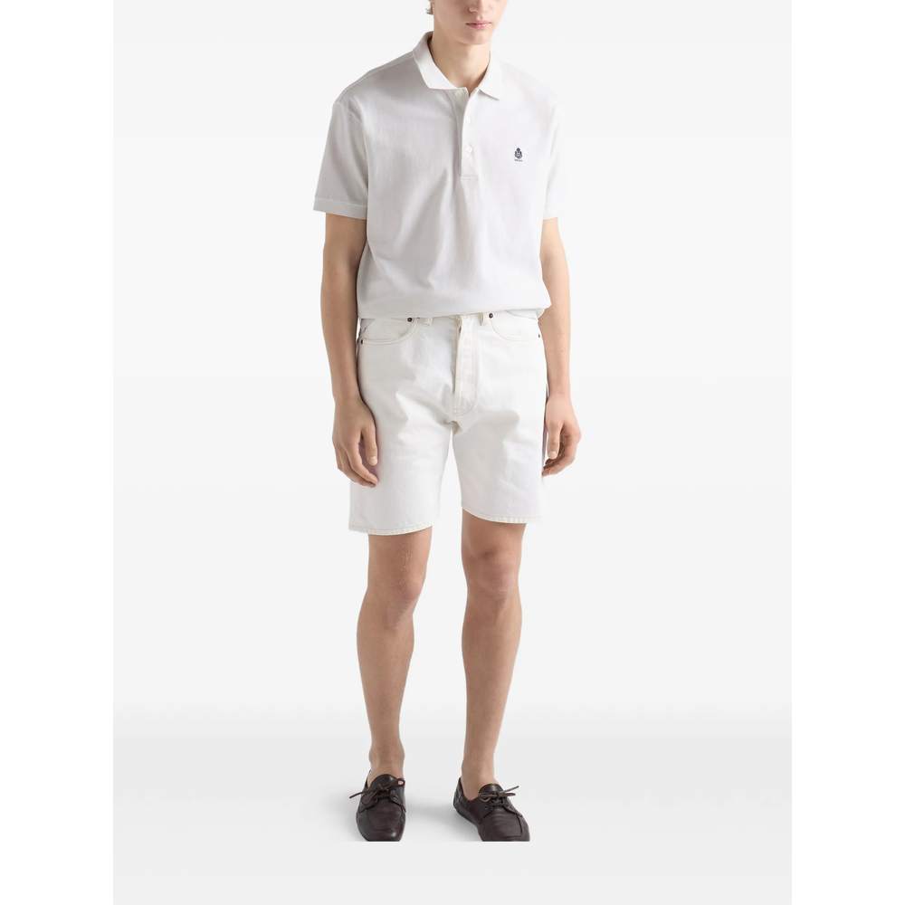 Garment-Dyed Cotton Polo Shirt