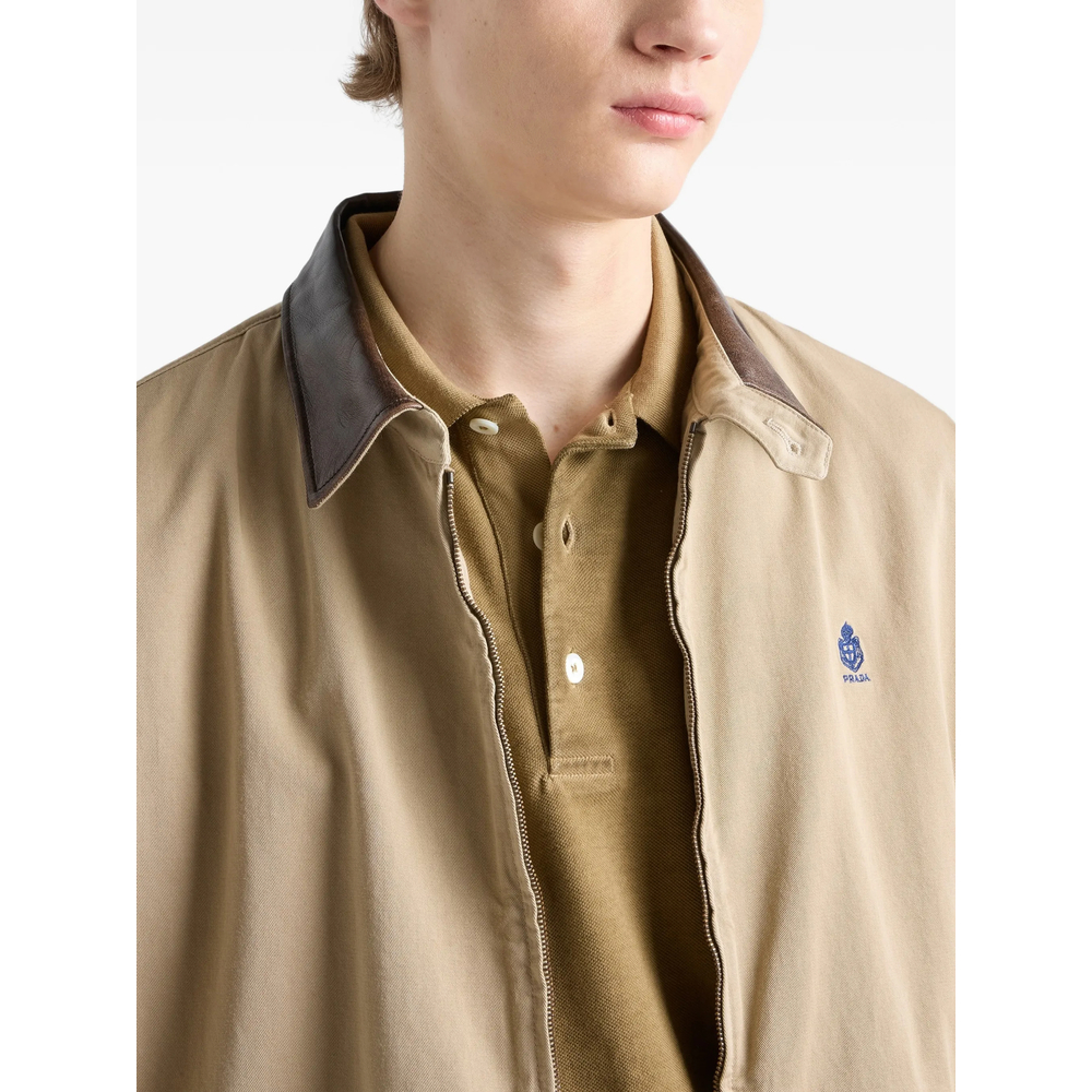 Garment-Dyed Cotton Polo Shirt