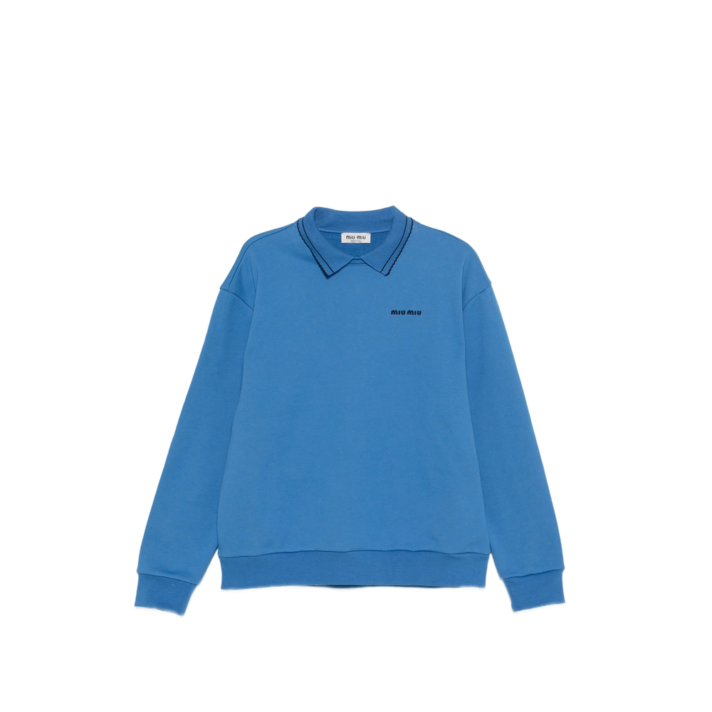 Miu Miu Cotton Fleece Sweatshirt