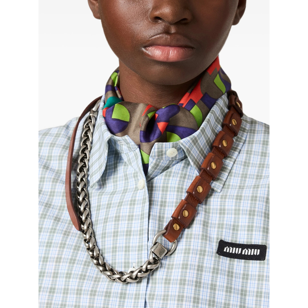 Checked Poplin Shirt