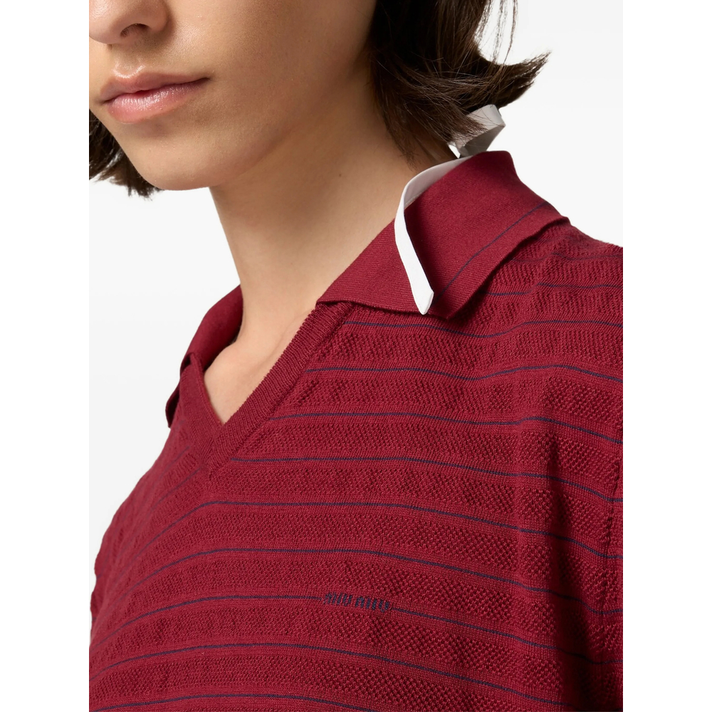 V-Neck Cotton Sweater