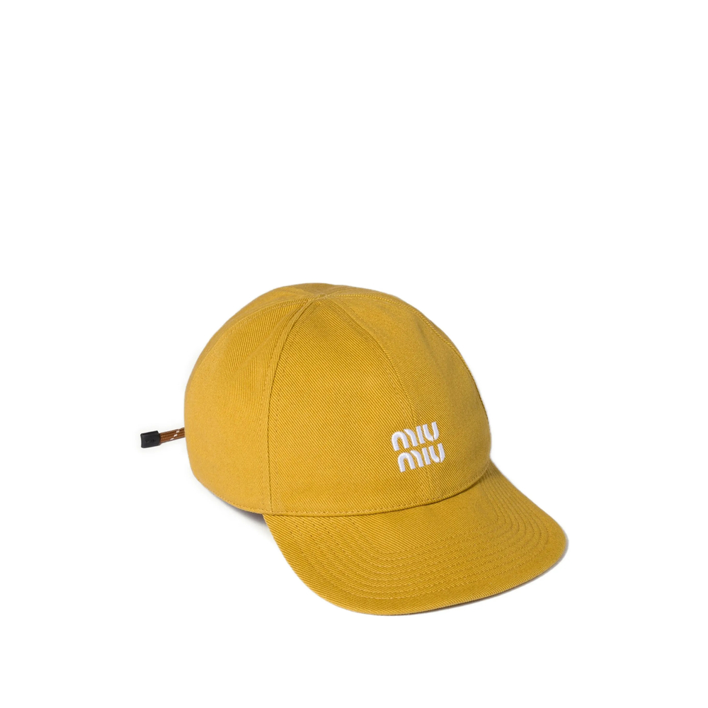 Miu Miu Miu Miu Denim Baseball Cap　ミュウミュウ デニム ベースボール キャップ
