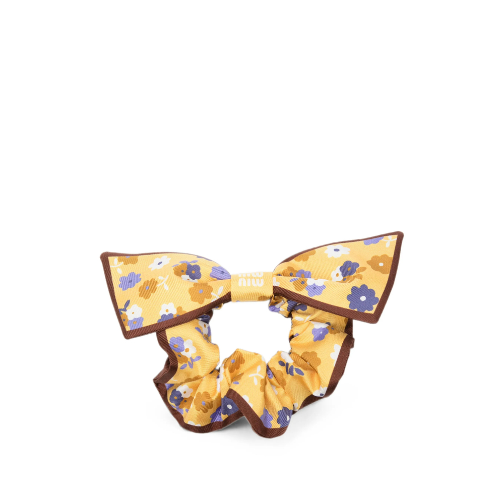 Miu Miu Twill Scrunchie