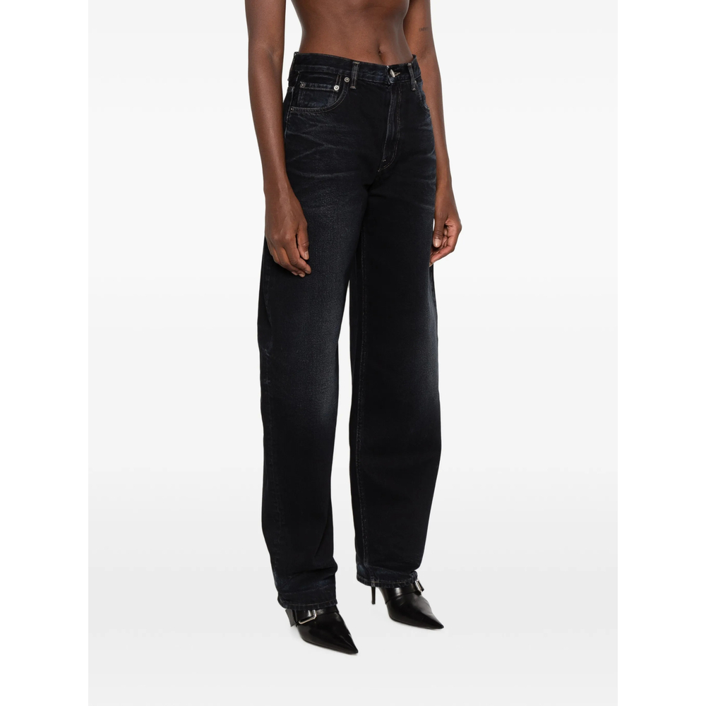 Faded Wide- Leg