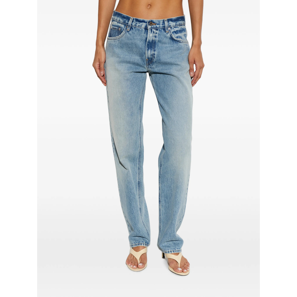 Lisa Pollock Straight-Leg Jeans