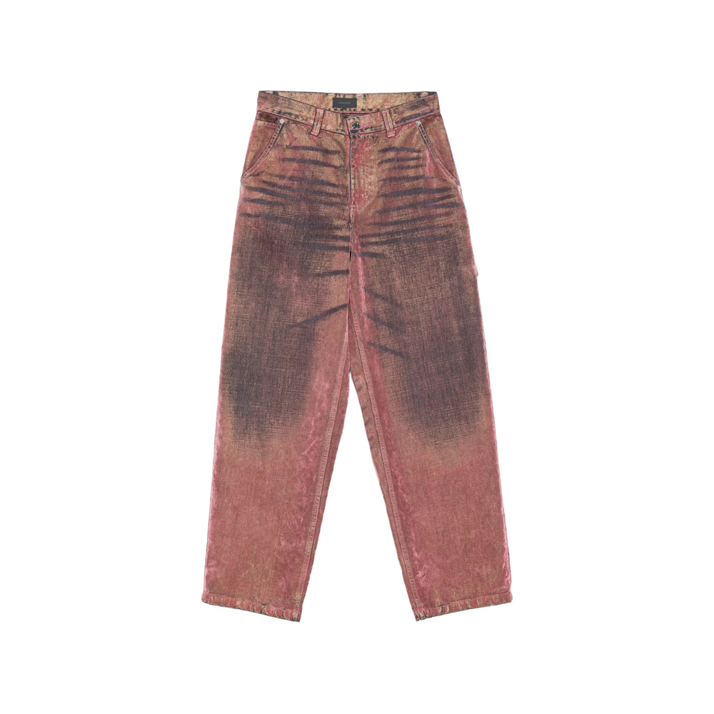Haikure Washed-effect Hammer-loop Jeans