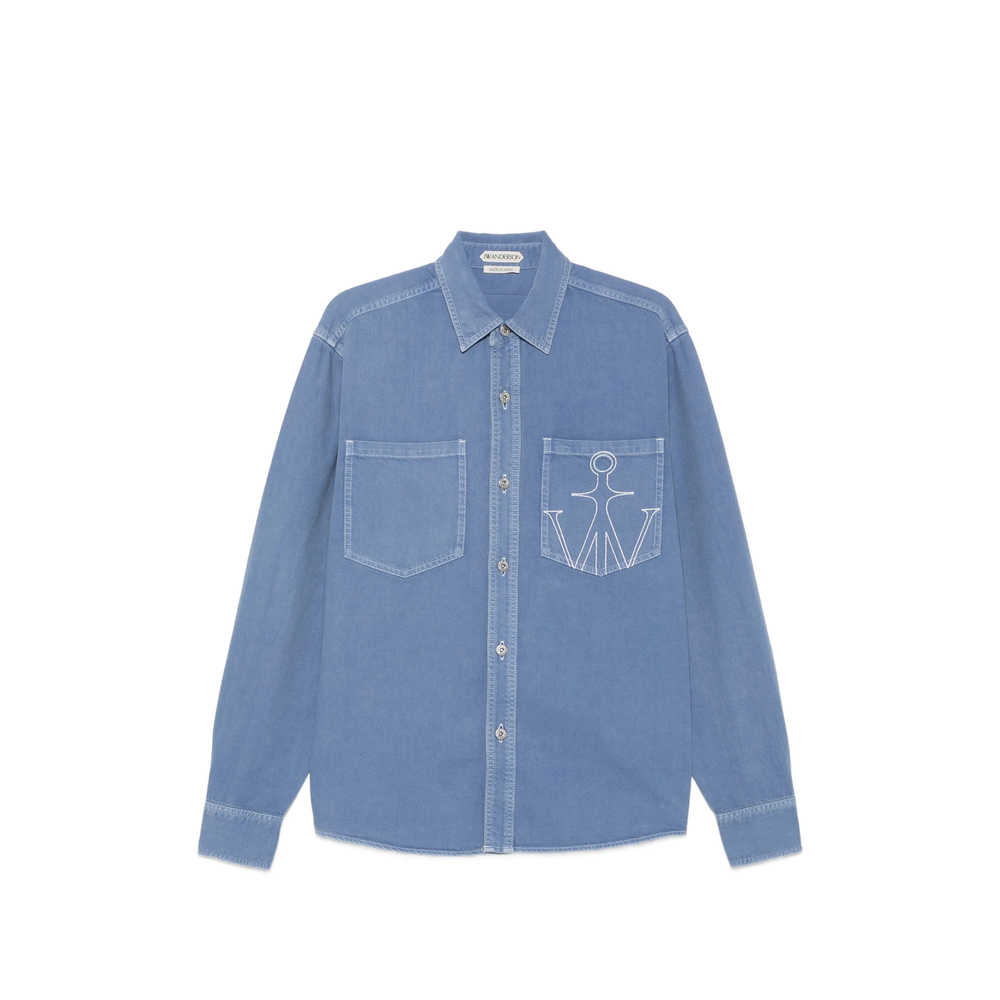 Jw Anderson Embroidered Oversized Shirt