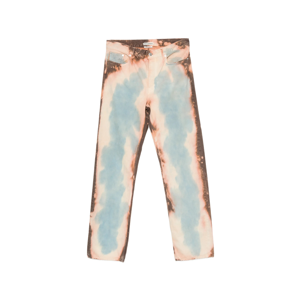 Jw Anderson Tie-dye Effect Jeans