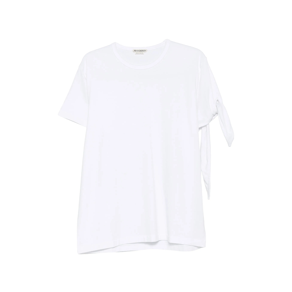 Jw Anderson Knotted-sleeve T-shirt