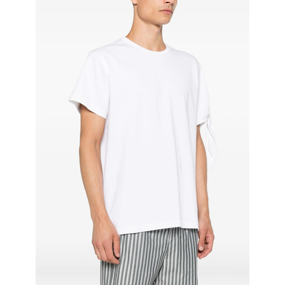 Knotted-Sleeve T-Shirt