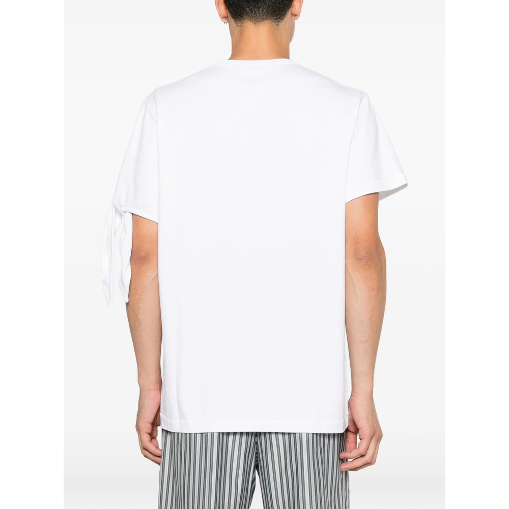 Knotted-Sleeve T-Shirt