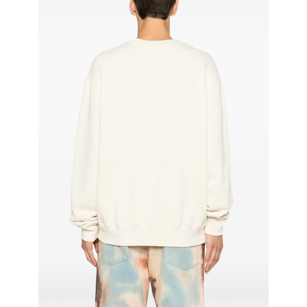 Graphic-Print Star-Patch Sweatshirt