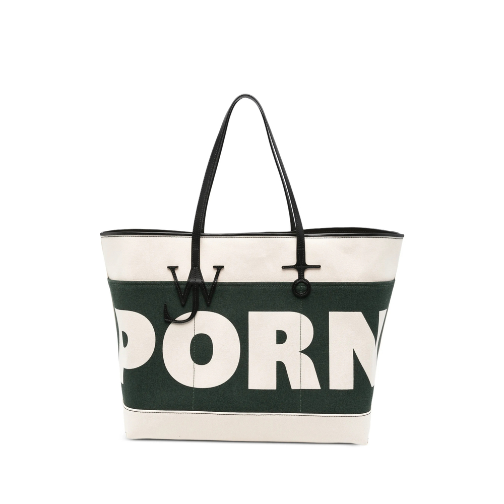 Jw Anderson Anchor Logo-plaque Tote Bag