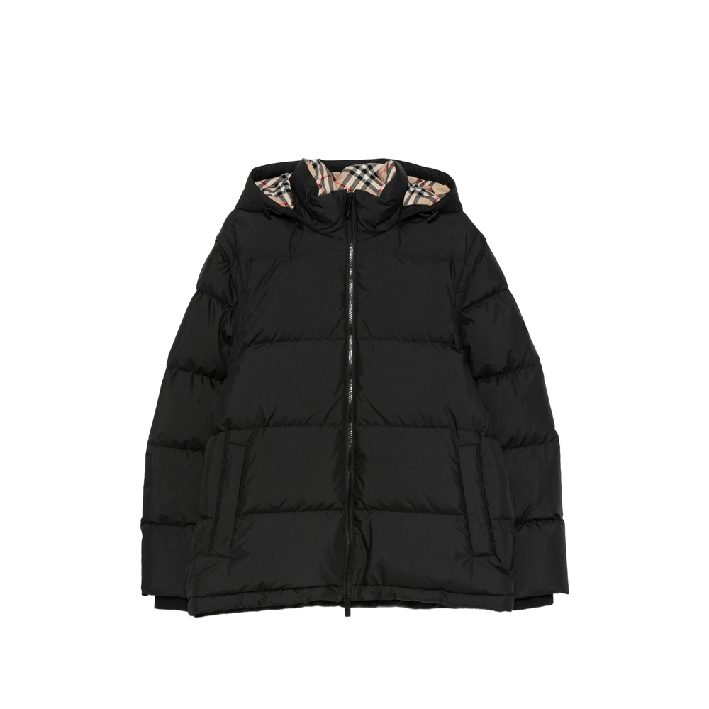 Quilted Hooded Jacket