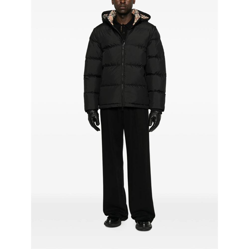Quilted Hooded Jacket
