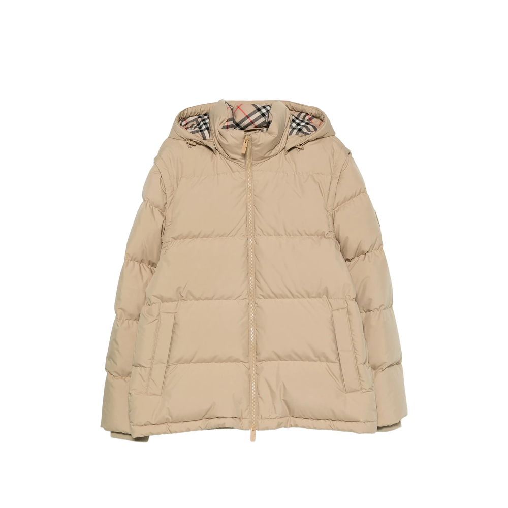 Bideford Check-Lining Hooded Jacket