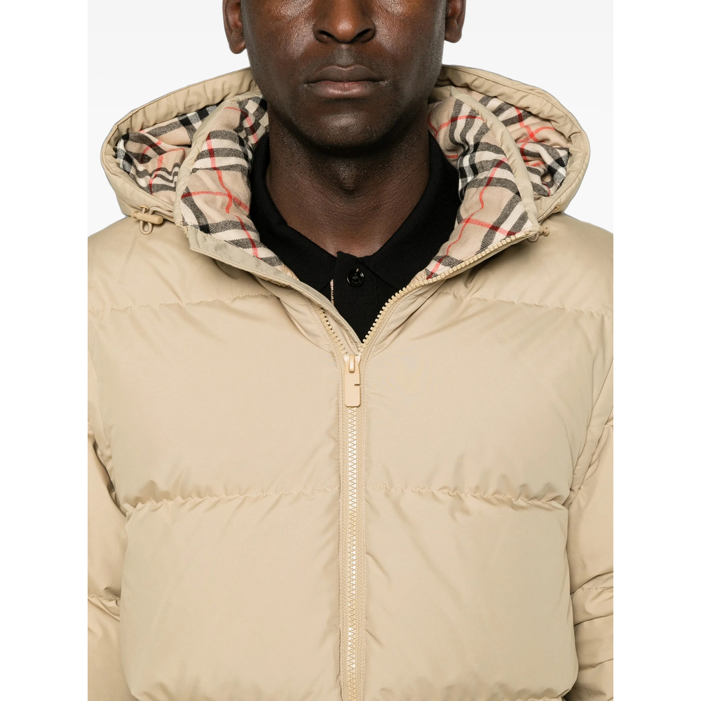 Bideford Check-Lining Hooded Jacket