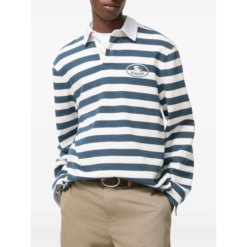 Knight Stamp Cotton Rugby Shirt