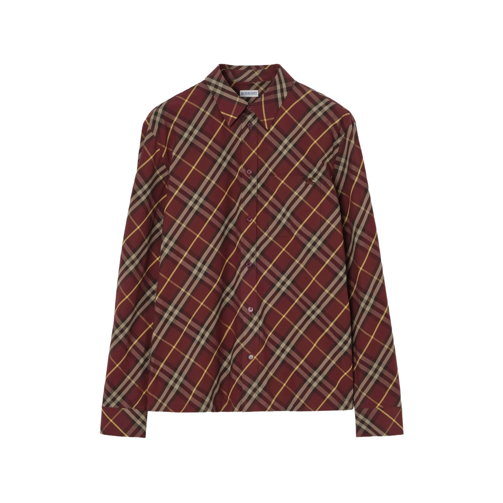Classic-Fit Check Cotton Shirt