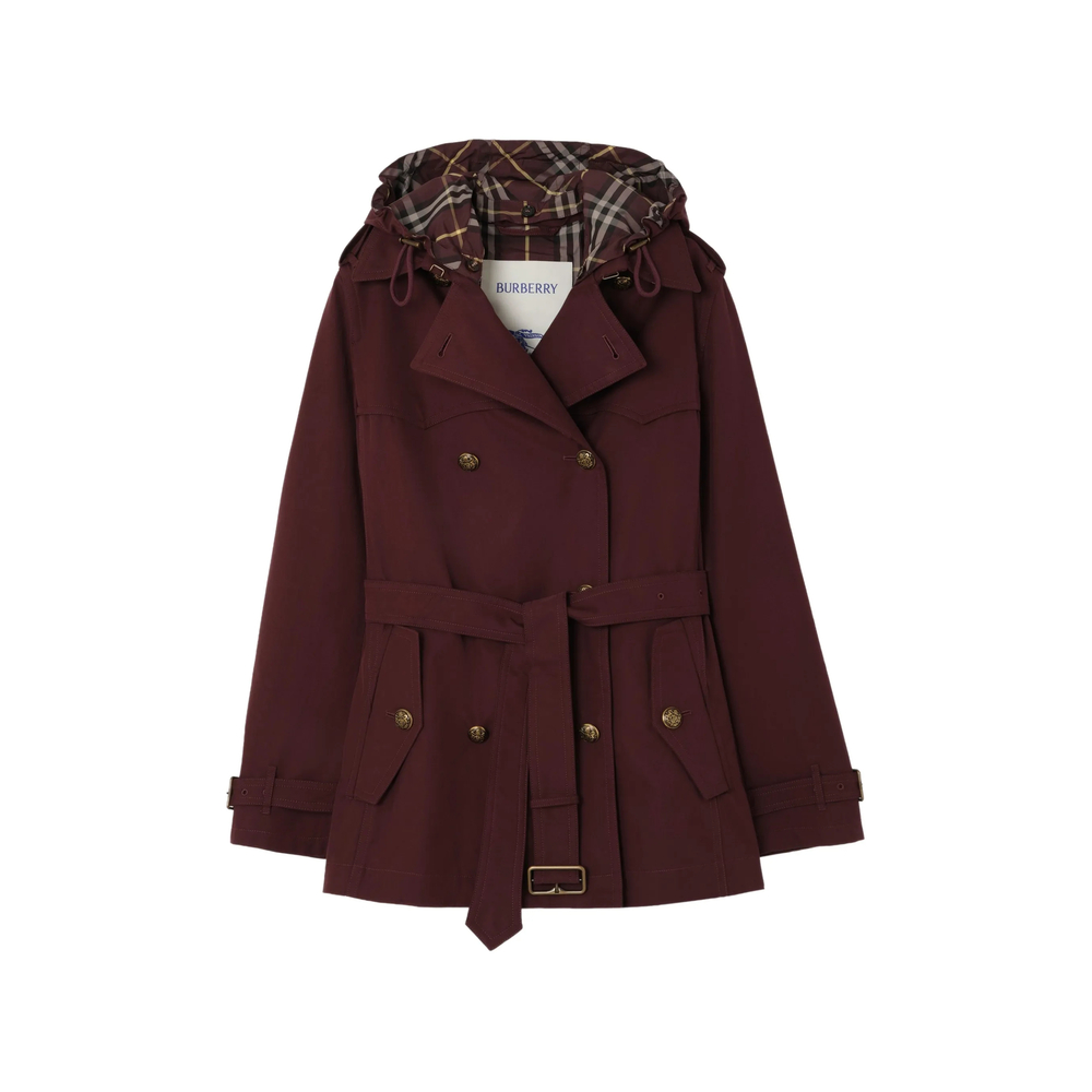Short Tropical Gabardine Foxfield Trench Coat