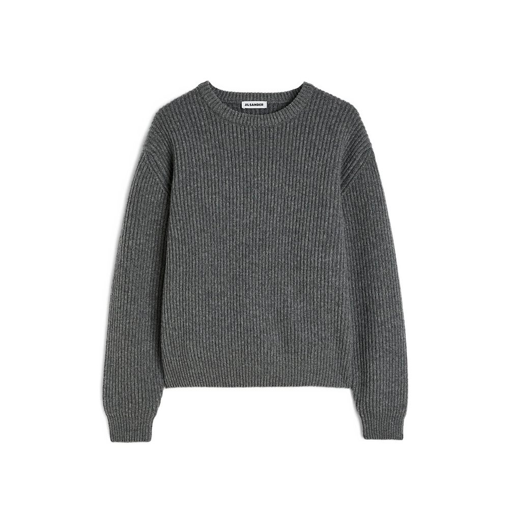 Jil Sander Rib-knit Wool Sweater