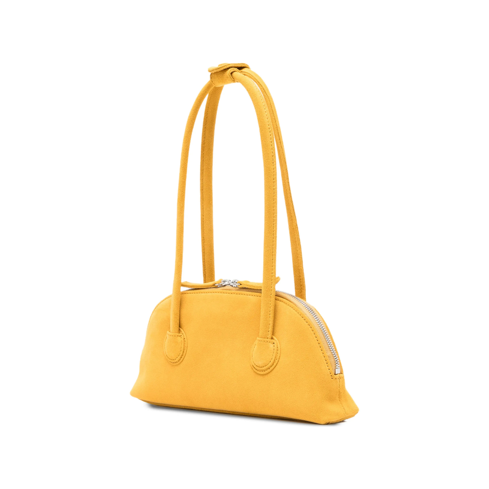 Margesherwood Bessette Suede Half-Moon Tote Bag