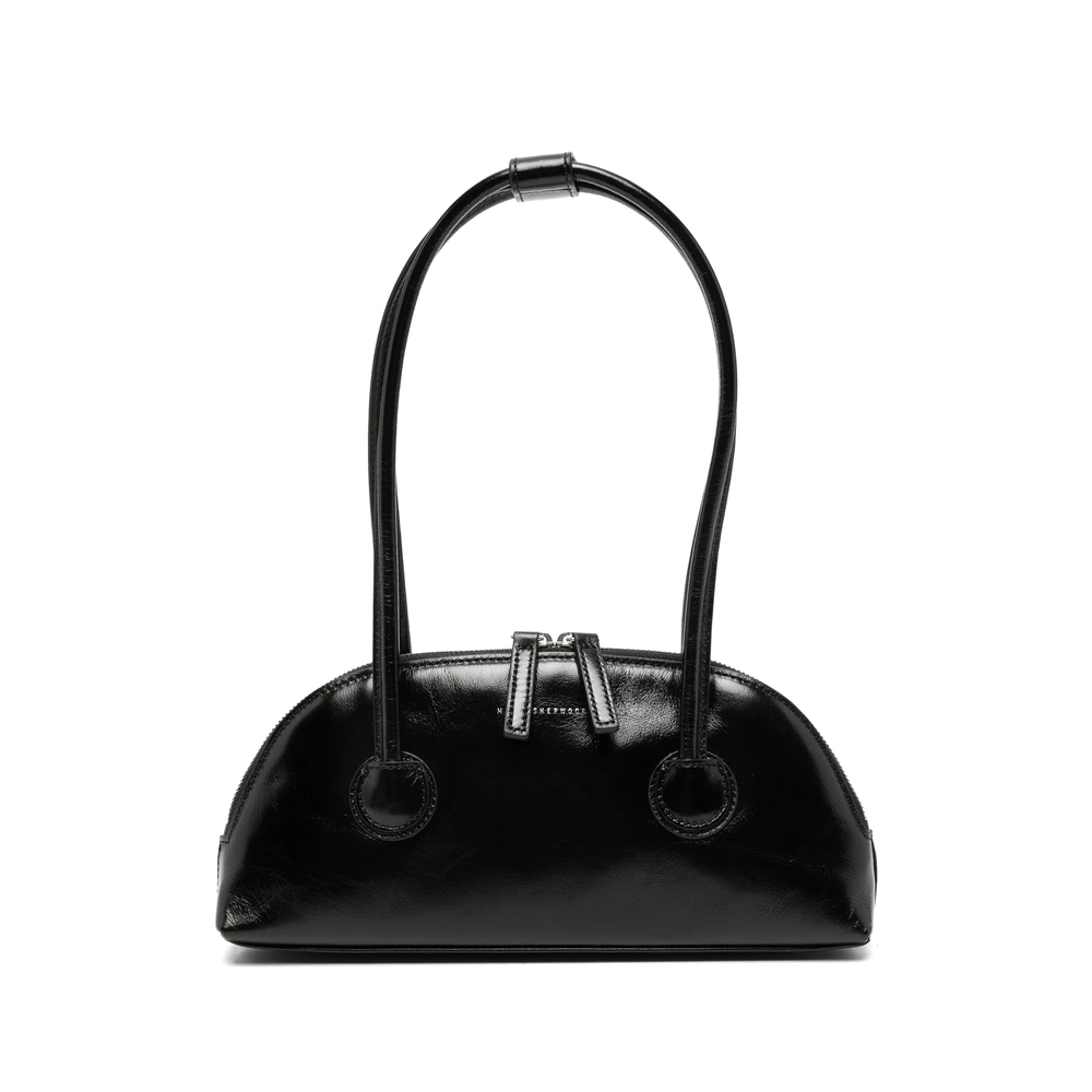 Margesherwood Mini Bessette Crinkled-effect East-West Bag