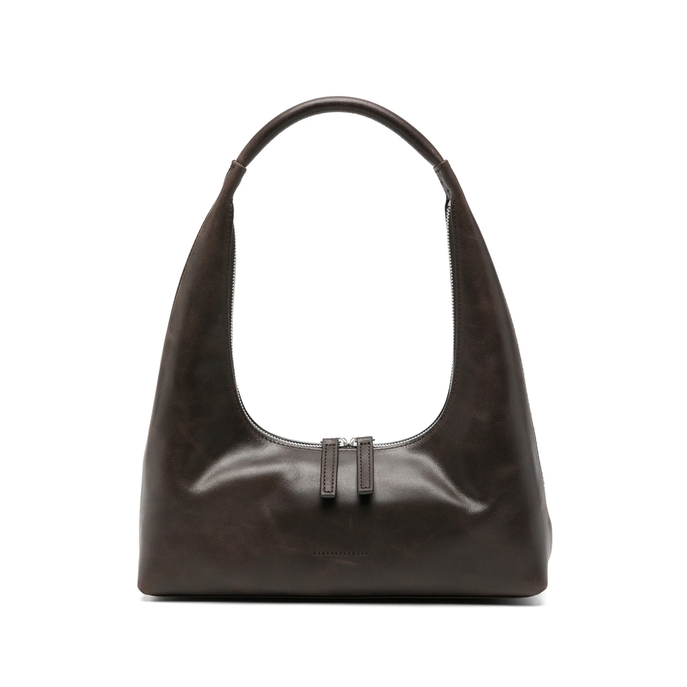 Margesherwood Logo-embossed Leather Shoulder Bag