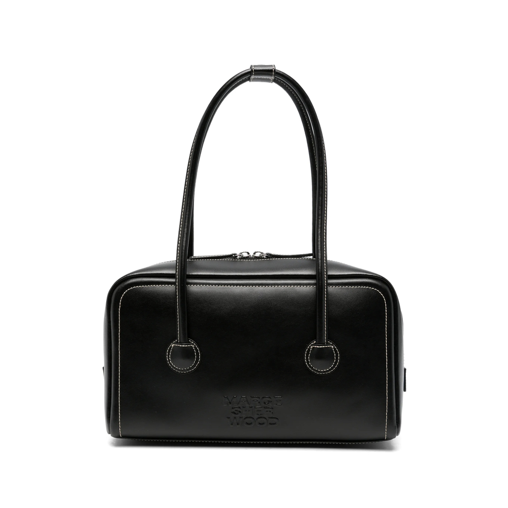 Margesherwood Contrast-stitch Embossed-logo Tote Bag