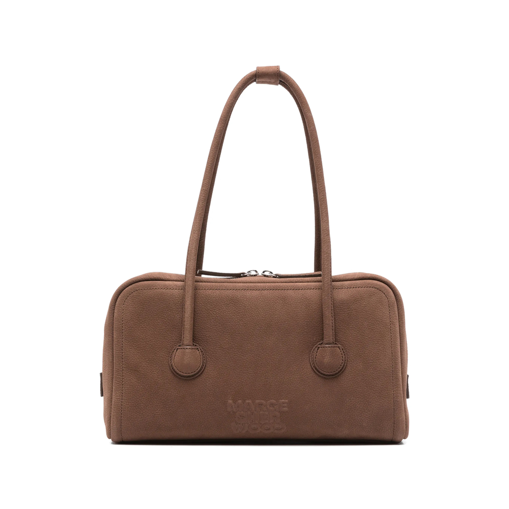 Margesherwood Logo-embossed Leather Shoulder Bag