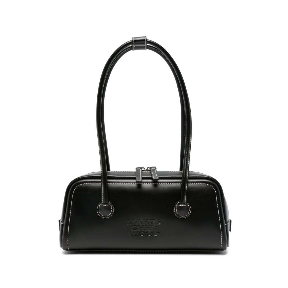 Margesherwood Contrast-stitch Logo-embossed Tote Bag