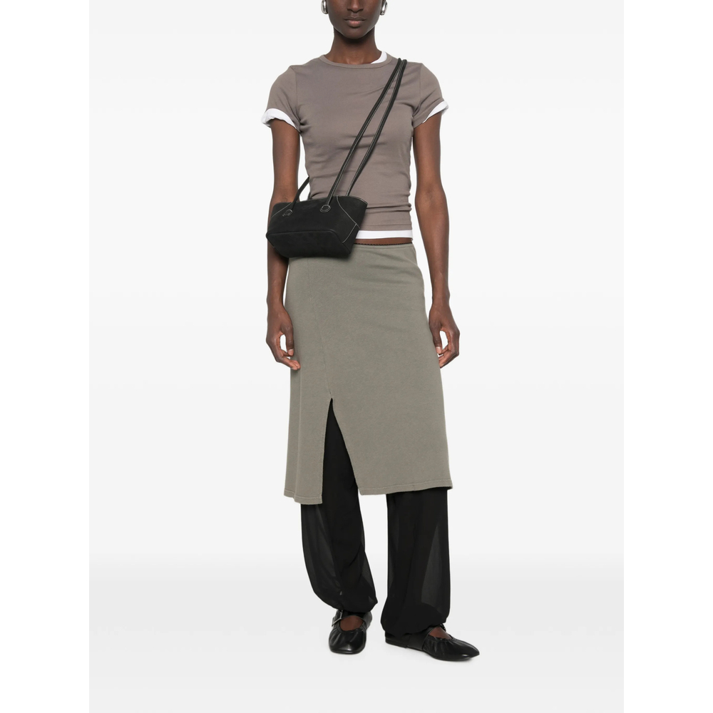 Margesherwood Small Boat Contrast-Stitch Shoulder Bag