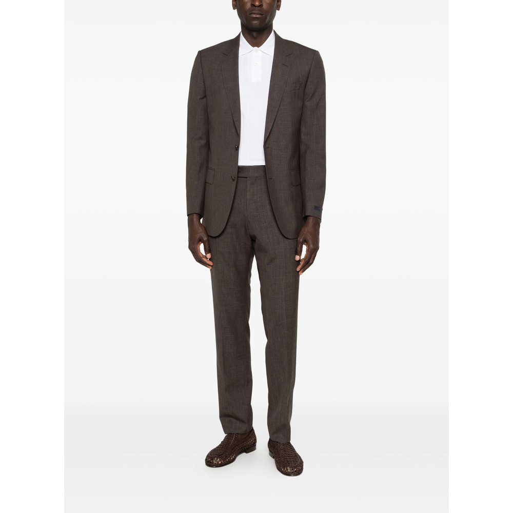 Boss By Beckham Wool-Blend Slim-Fit Suit Jacket