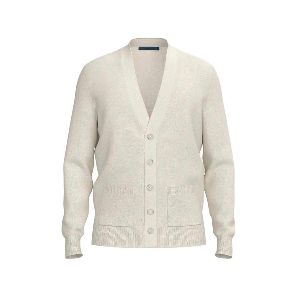 Beckham X Boss X Beckham Patch-pocket V-neck Cardigan