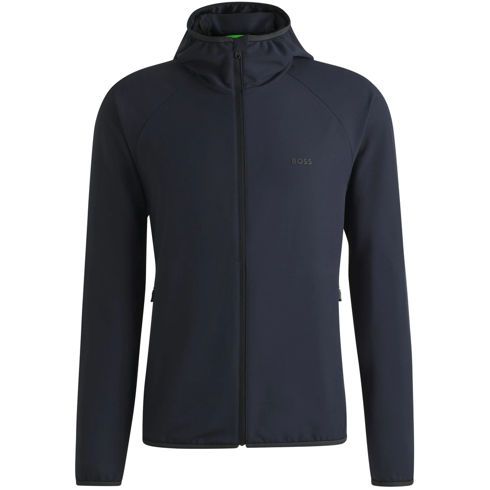 Boss Hooded Zip-up Jacket