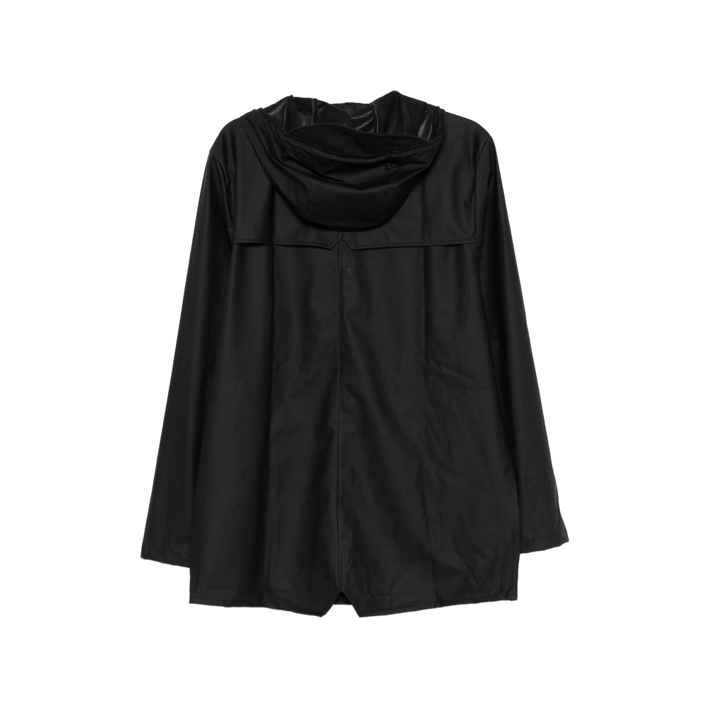 Hooded Press-Stud Jacket