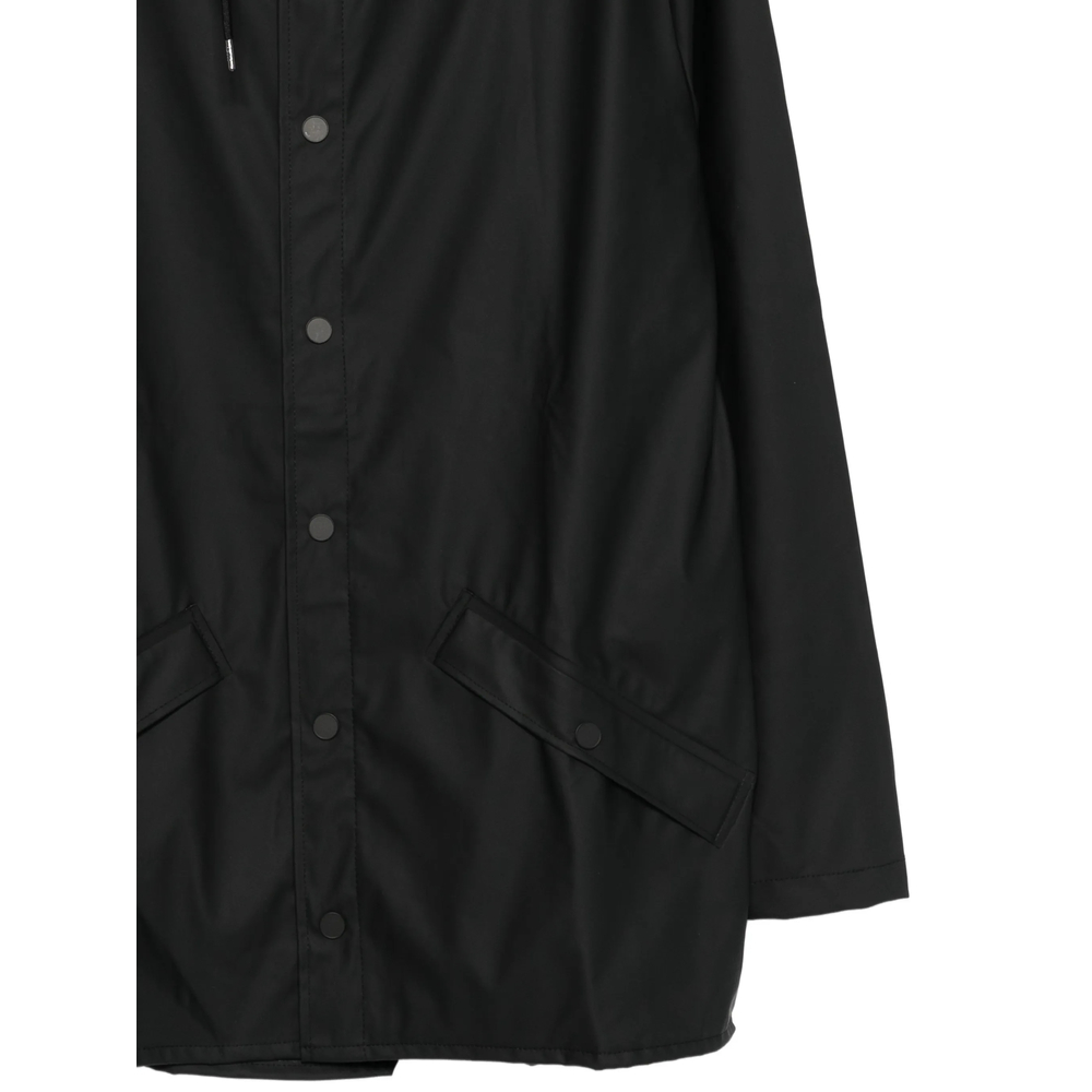 Hooded Press-Stud Jacket