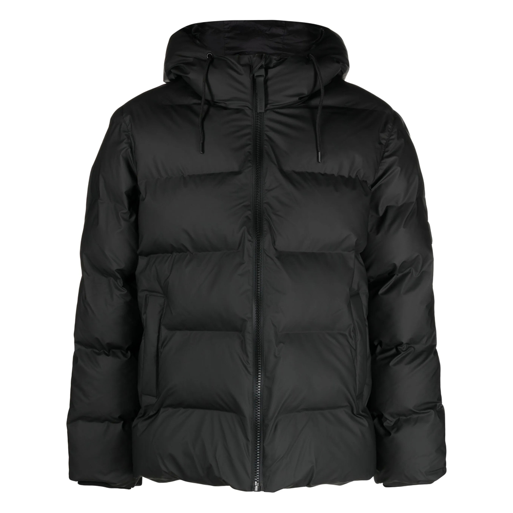 Rains Alta Hooded Quilted Jacket