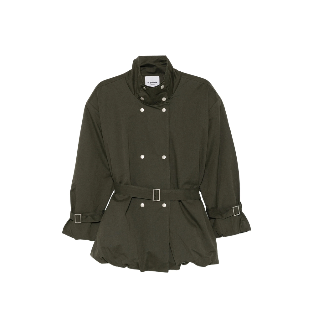 La Piscine Belted Double-breasted Jacket