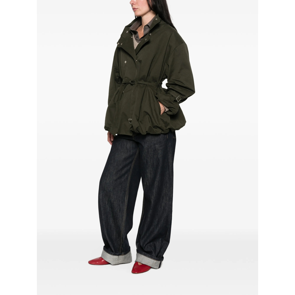 Belted Double-Breasted Jacket