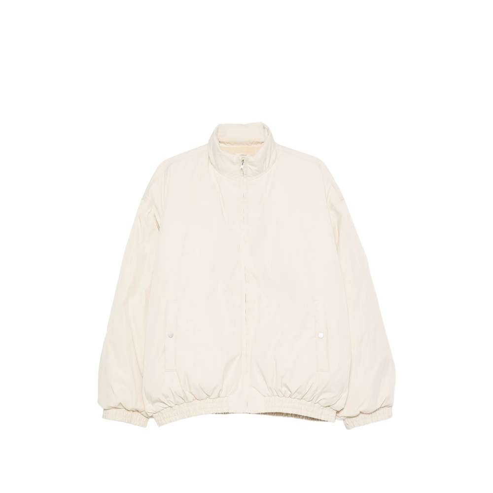 Zip-Up High-Neck Jacket
