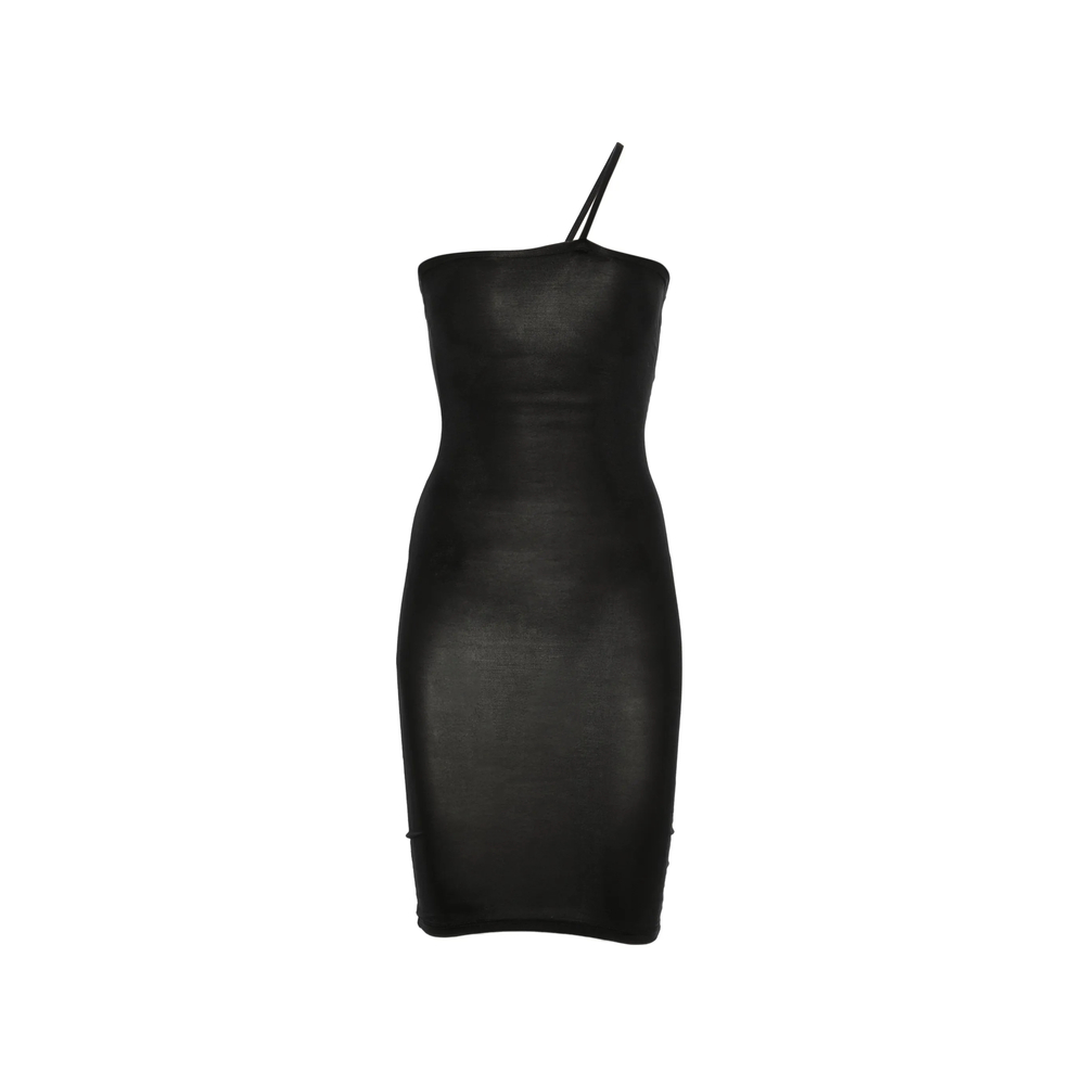 Baserange Nida One-shoulder Sleeveless Mini Dress