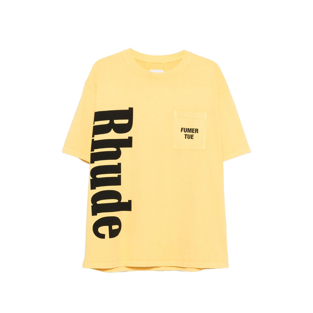 R H U D E Logo-print Pocket T-shirt