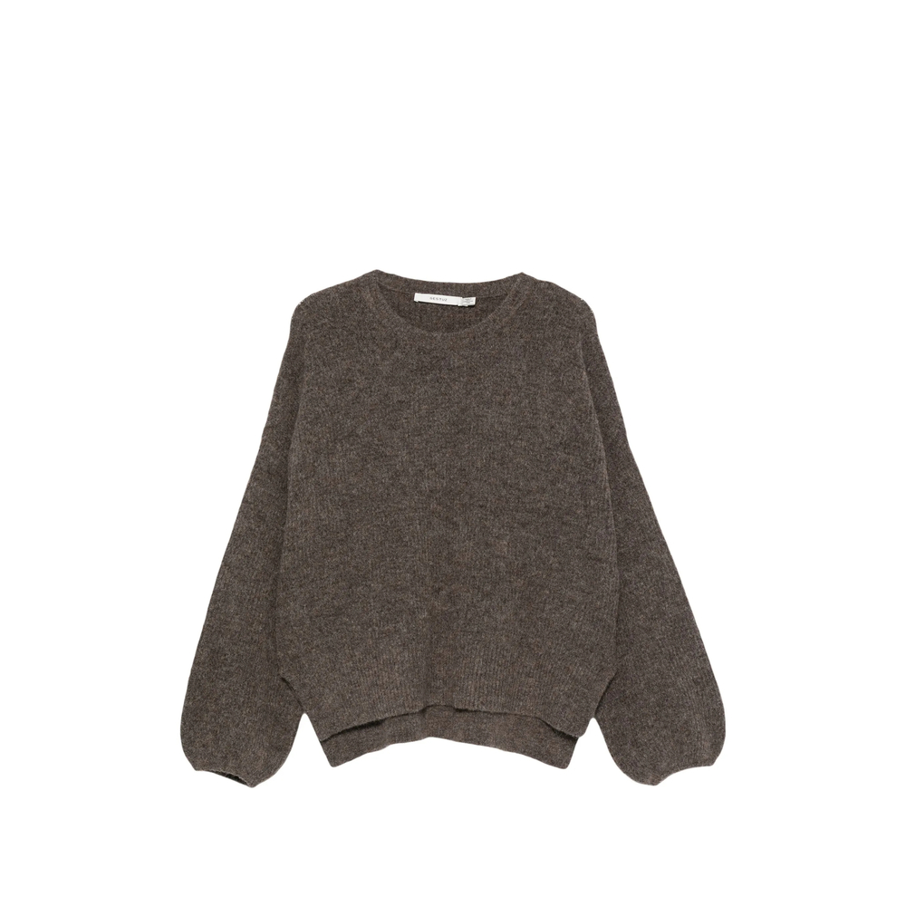 Alpha Balloon-Sleeves Sweater