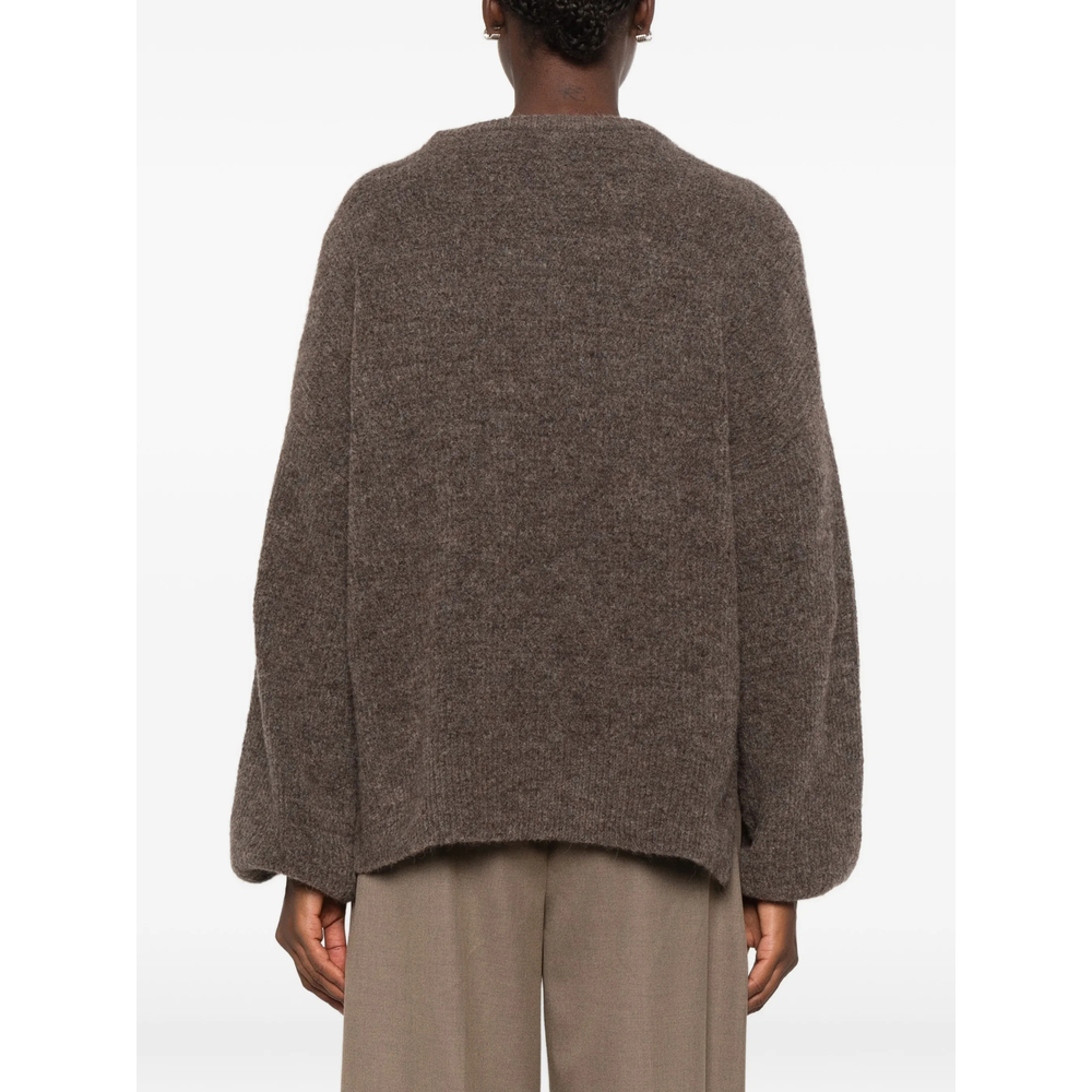Alpha Balloon-Sleeves Sweater
