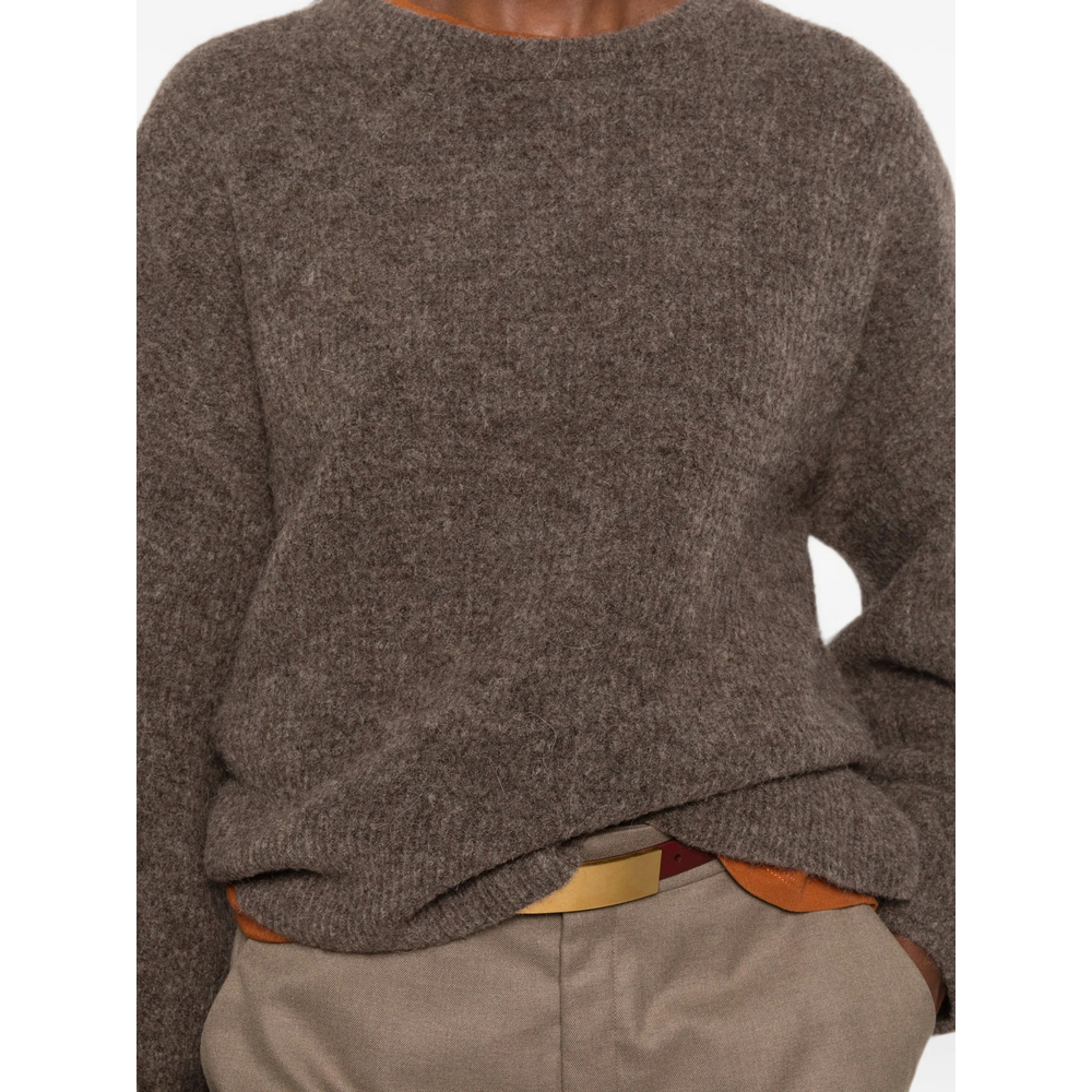 Alpha Balloon-Sleeves Sweater