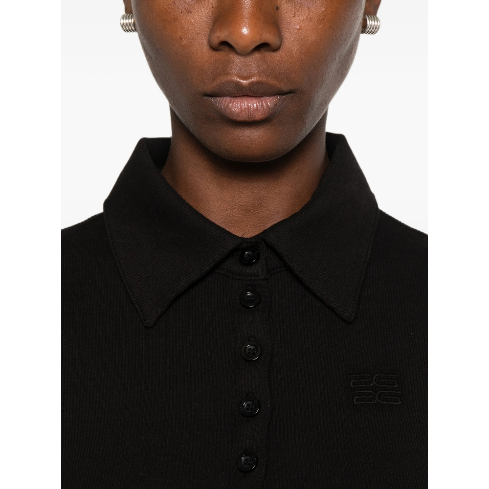 Drew Ribbed-Knit Polo